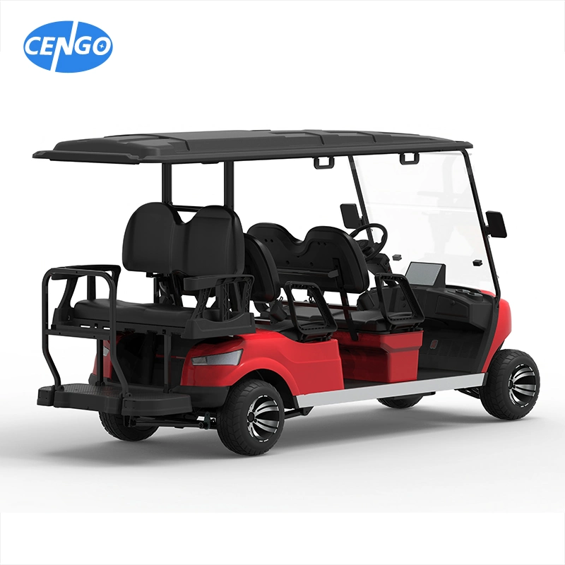 Customized Folding Electric off Road 6 Person Golf Cart