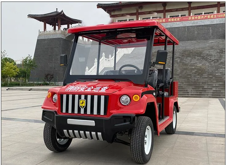 2+2 Electric Golf Cart, Electric Sightseeing Cart, All-Terrain off-Road Vehicle Battery-Powered Hunting Cart Factory Direct Sales Golf Cart