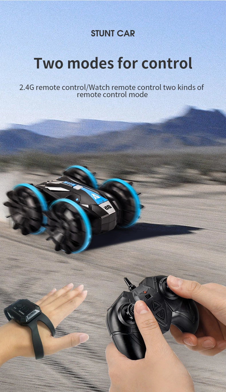 Tiktok 2.4G Amphibious Buggy All-Terrain Car Water Land RC Crawler Waterproof ATV RC Car Toy Amphibious Vehicles for Sale