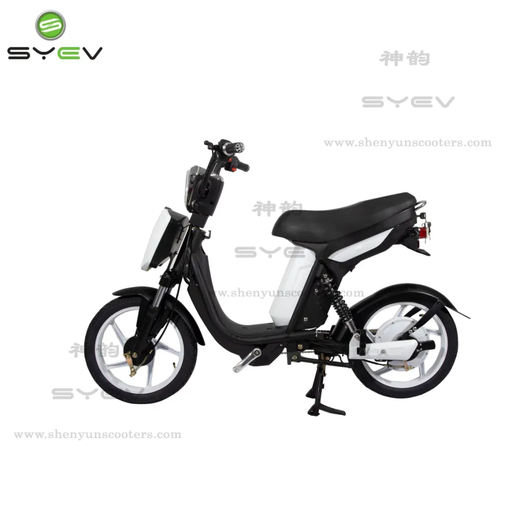 Wuxi Shenyun 2022 Best Selling Powered-Assisted Two Wheeled Electric Scooter Bike Motorcycle with 48V Removable Lead/Lithium Battery