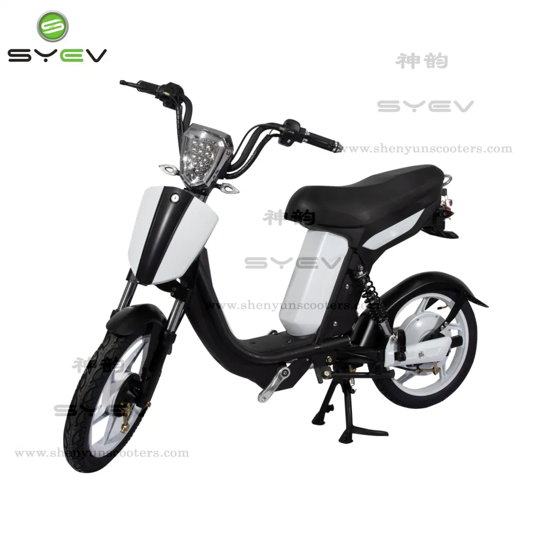 Wuxi Shenyun 2022 Best Selling Powered-Assisted Two Wheeled Electric Scooter Bike Motorcycle with 48V Removable Lead/Lithium Battery