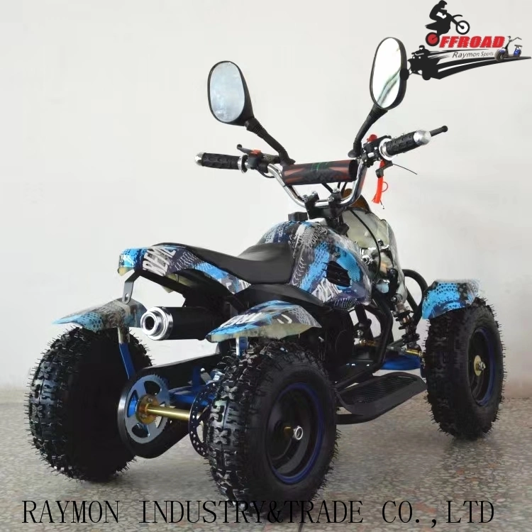 CE Approved 49cc Gas-Powered 2-Stroke Mini ATV