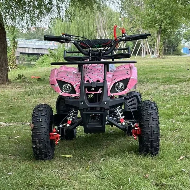 Kids ATV 49cc Double Four-Wheeler ATV for Kid ATV 50cc Kid Gas ATV