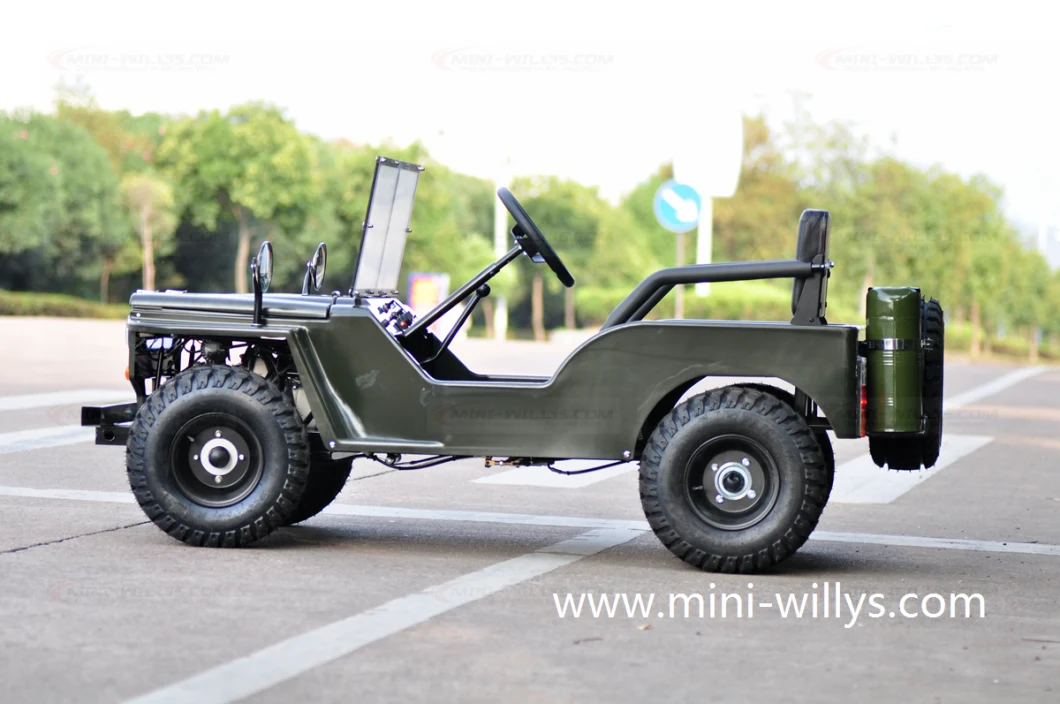 China Factory Best Price Electric Start Adult 125cc 150cc 250cc Willys Mini Jeep 4X4