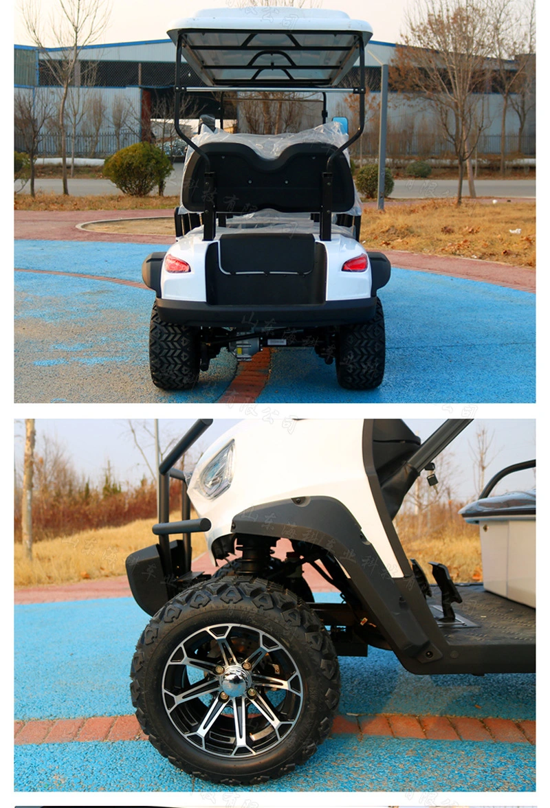 New 48V Elderly Low Speed Scooter Electric 4 Wheeled Golf Cart