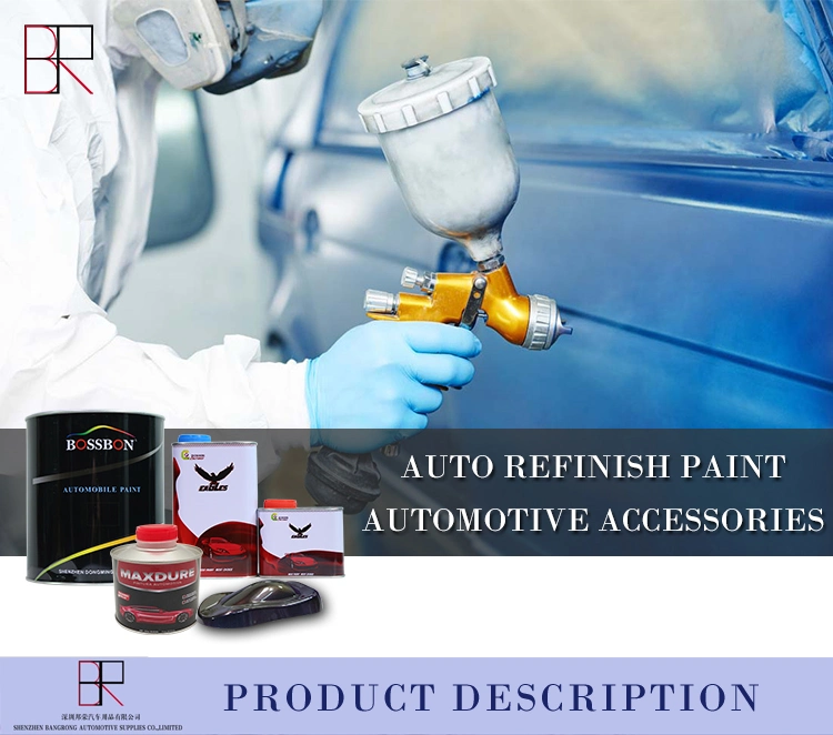 Professional Car Repair Paint Lake Blue Coating