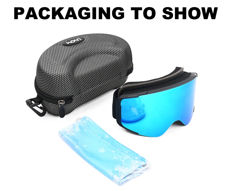 Custom Snow Goggles Polarized Anti Fog Photochromic Magnetic Wholesale Ski Goggles