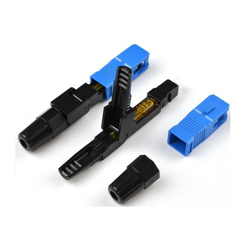 Fiber Optic Fast Connector Sc LC Upc APC Field Assembly Sc/APC Fiber Optic Quick Connector