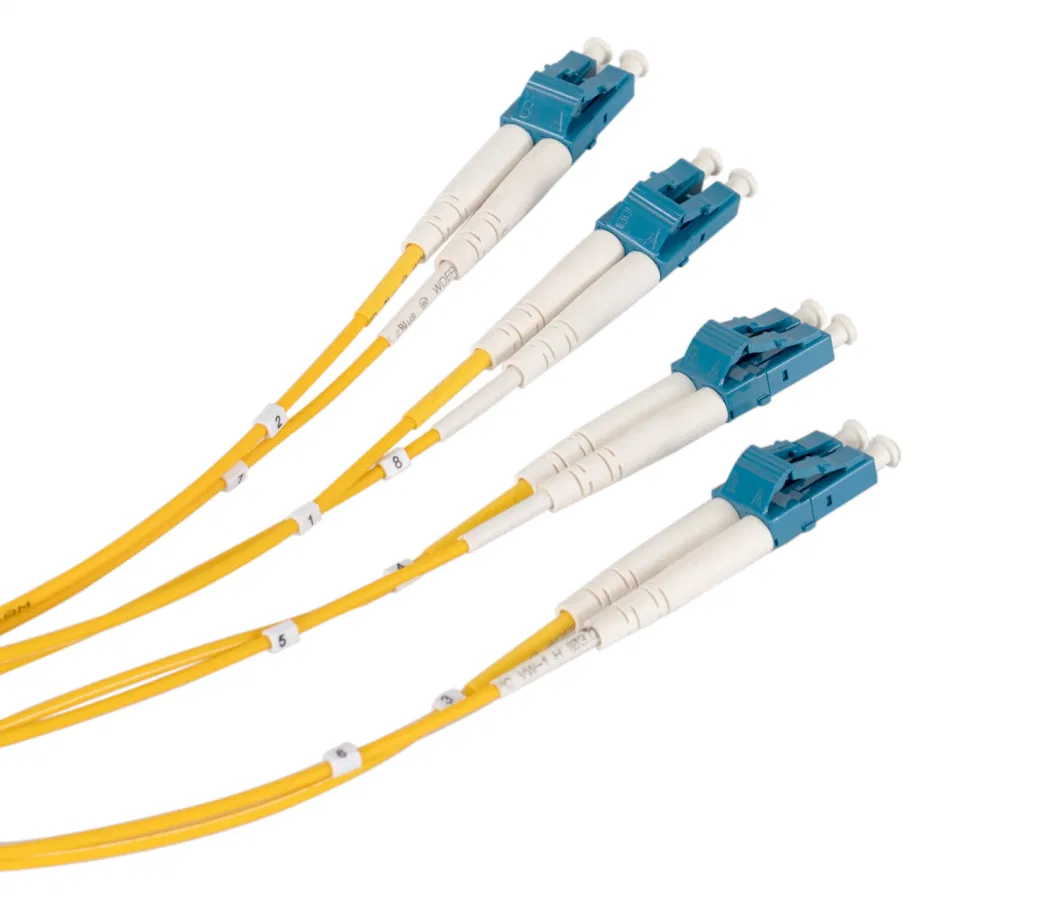 Singlemode 8 Fiber Fiber Optic MPO/MTP Ruggedised Pigtail