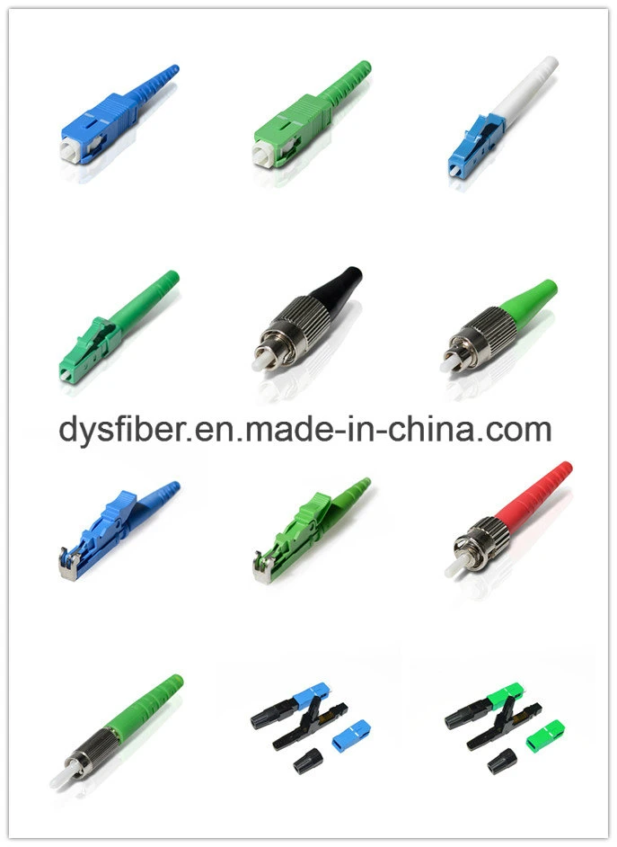 0.9mm 2.0mm 3.0mm Singlemode LC Fiber Optic Connector