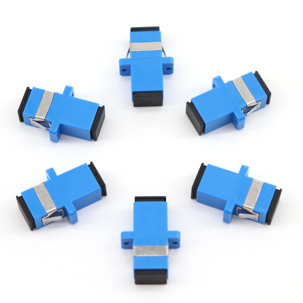 Kolorapus Sc-Upc to Sc-Upc Couplers Simplex Fiber Optical Adapters Cable Connectors