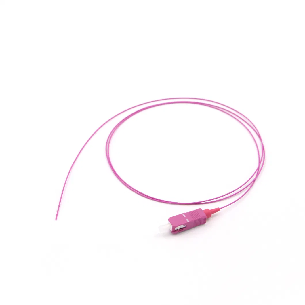 Sc Om4 Fiber Optic Pigtail with 1 Meter