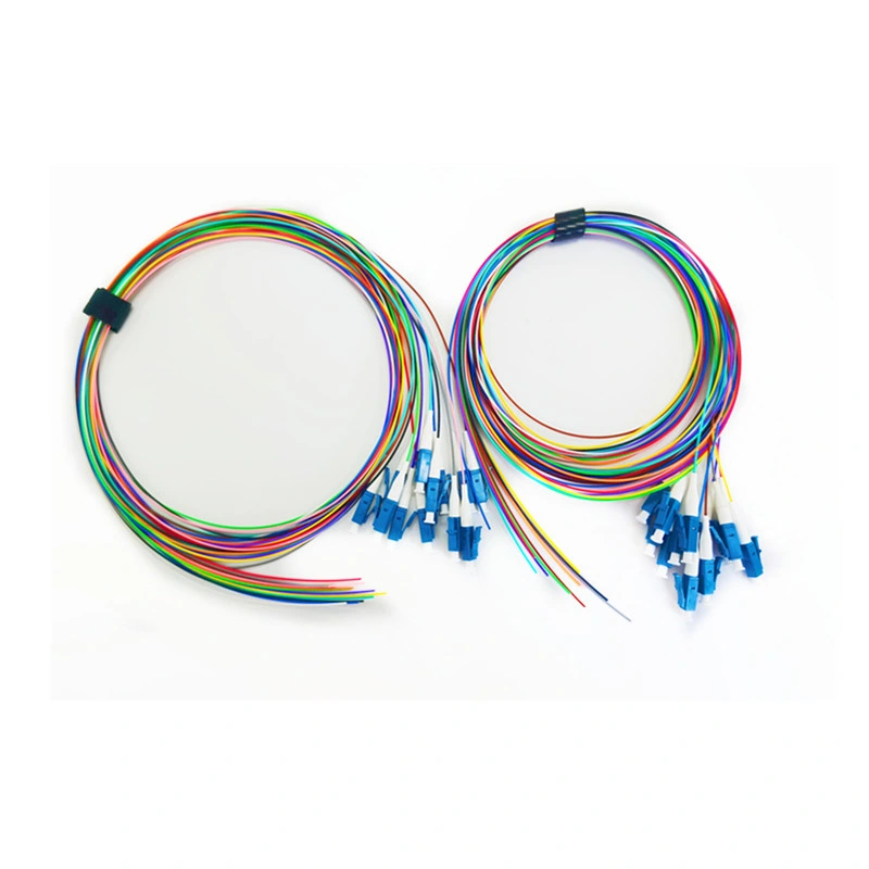 Sc Optical Fiber 12 Core Pigtail Sm Patch Cable