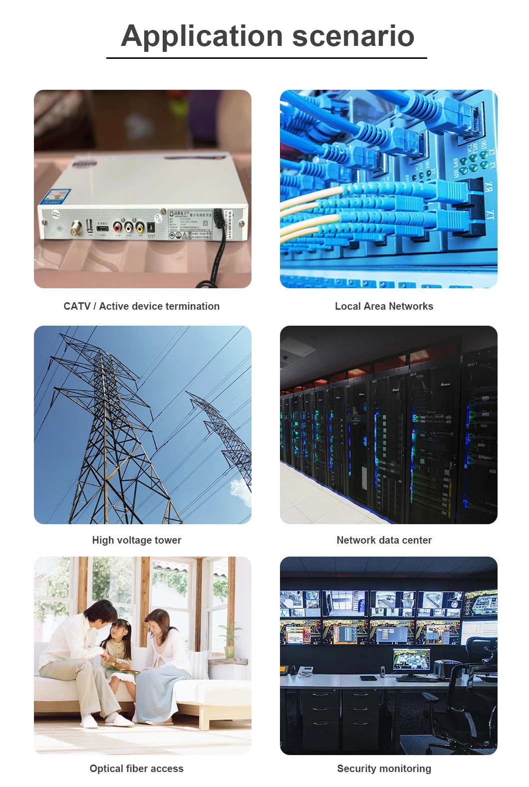 OEM Multi-Mode Round Wire Fibra Optica Manufactureers of ADSS Cables Optic Optical Fiber Cable