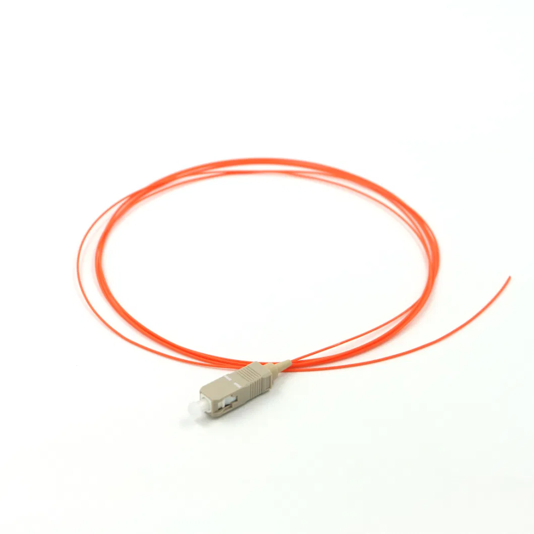 Sc Om4 Fiber Optic Pigtail with 1 Meter