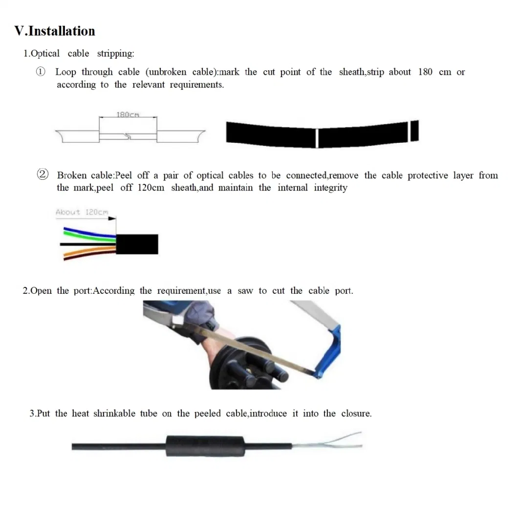 FTTH Outdoor Aerial Pole Mounted Optical Fiber 1in16out Splicing Joint with PP Material