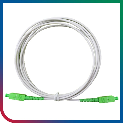 Waterproof Single Mode Multi Mode 9/125um LSZH Fiber Optical Jumper Cable Patch Cord with Sc Connector FTTH Drop Patch Cord