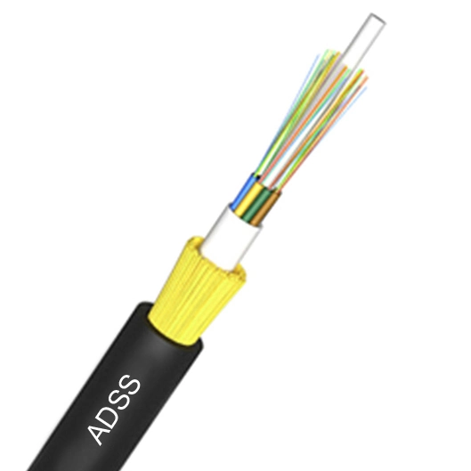 12f 24f 48f 96f 144f Outdoor Aerial Fiber Optic Cable ADSS