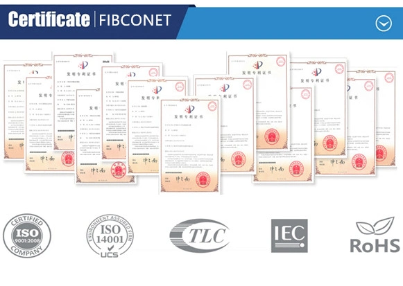 FTTH Fiber Solution LC Socket Indoor Wall Outlets Rosette Box