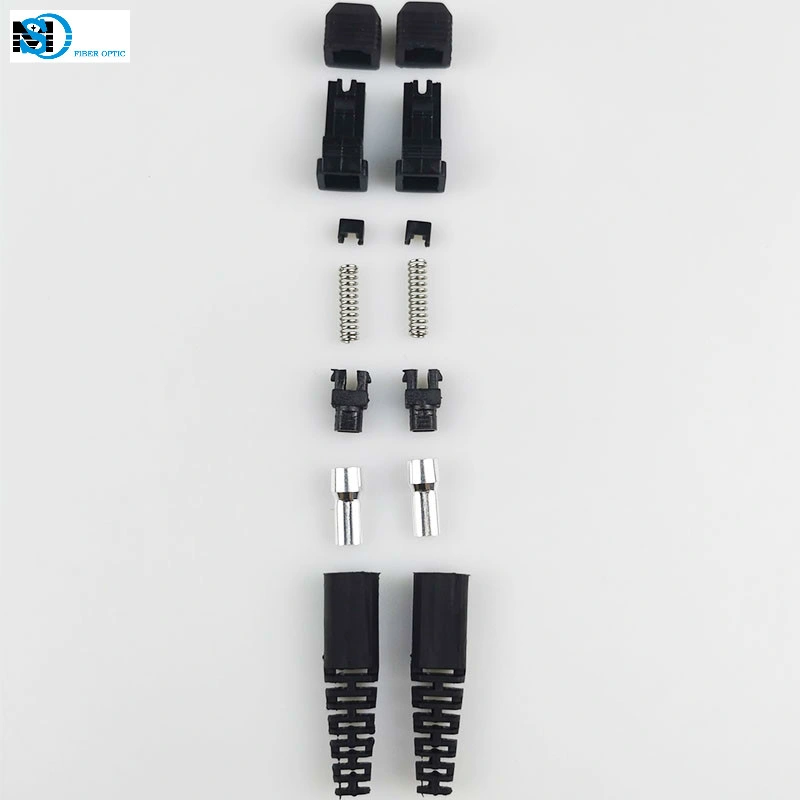 Fiber Optic Connector MTRJ/PC Female or Male with Black Color