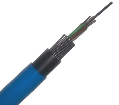 Mgtsv33 Steel Wire Armored Mining Underground Fire-Retardant Fiber Optic Cable