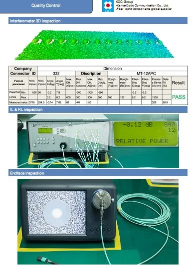 MPO-MPO Optical Fiber Cable for Fiber Integration