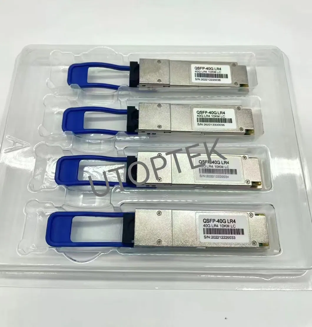 Qsfp 40gbase-Er 40g 40km Qsfp+ Module Duplex LC Connector Ddm for Data Center