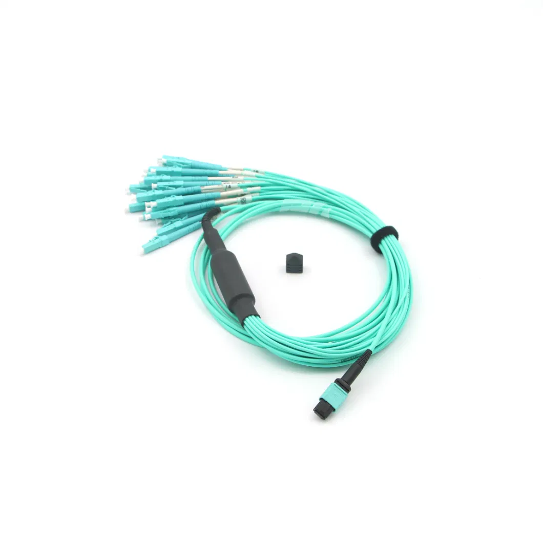 High Density Transmission MPO-MPO Fiber Optical Cable Jumper Patch Cord