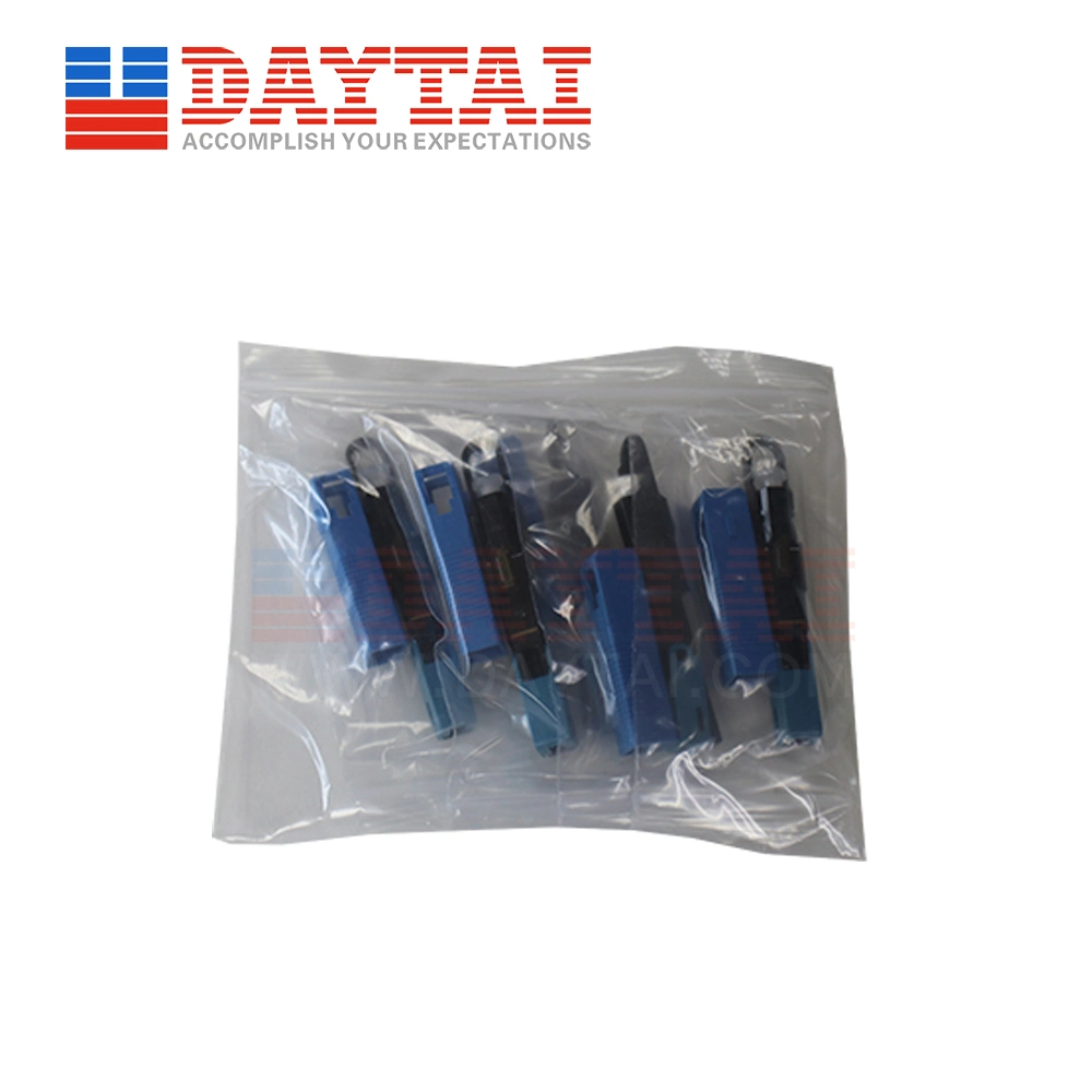 Repeated Use FTTH Solution Products Quick Connector Sc APC Upc Fiber Optic Fast Connector