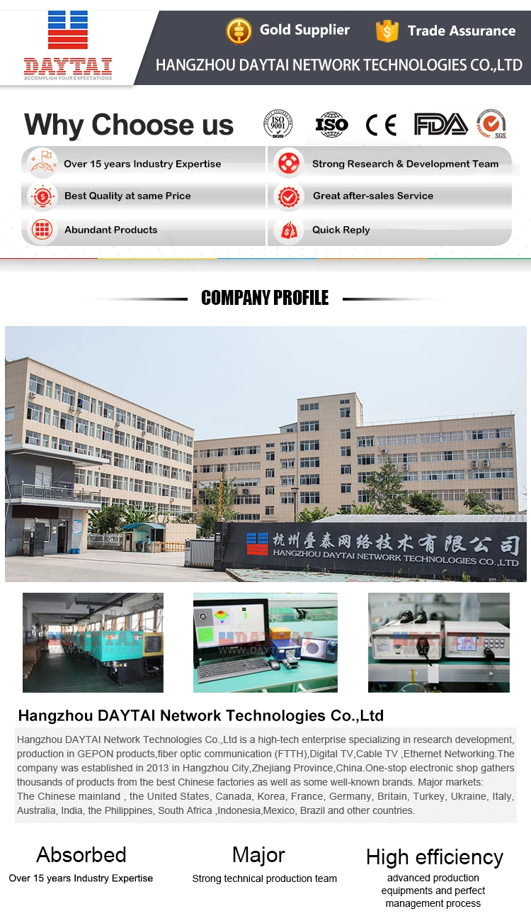 FTTH Optical Fiber Optic Sc-St Adaptor