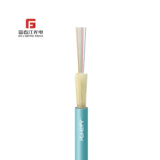 Fcj Multi Model Om3 Om4 Indoor CCTV Fiber Optic Cable Gjfv