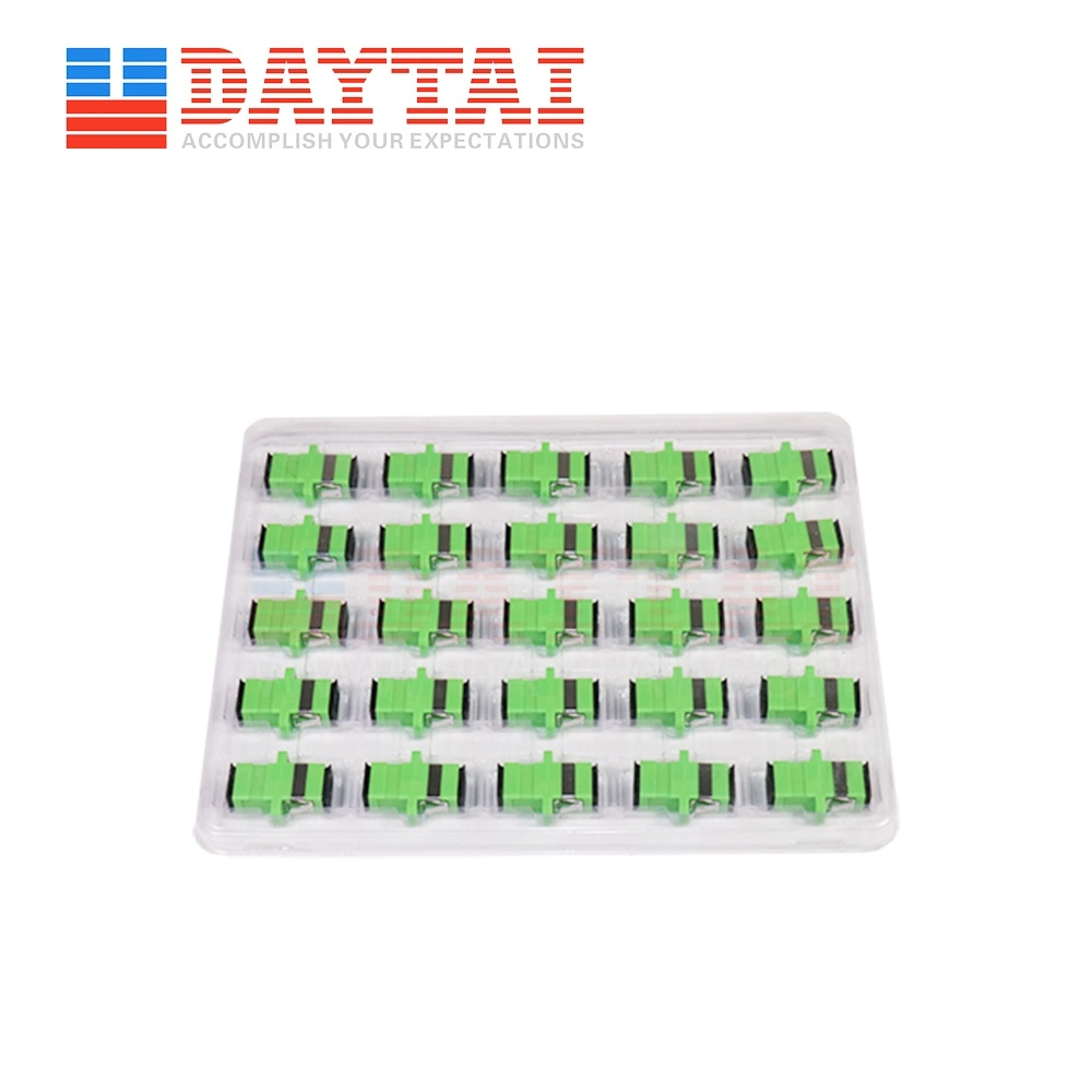 Sm Sx Optical Fiber Optic Sc/APC-Sc/APC Simplex Adapter