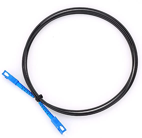 Indoor/Outdoor 1 2 4 Core G657A1/A2 GJYXFCH FRP/Steel Wire Single Mode FTTH Drop Flat Optic/Optical Fiber Cable