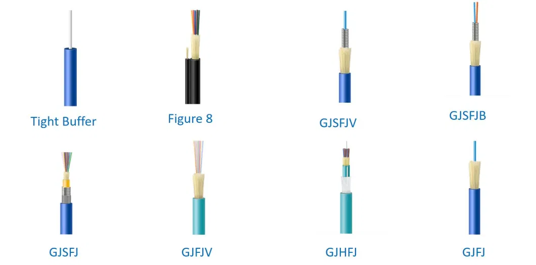 FC Sc-St MTRJ LC 2-288 Cores GYTS/GYXTW/GYTA/ADSS Indoor Outdoor Fiber Optic Cable