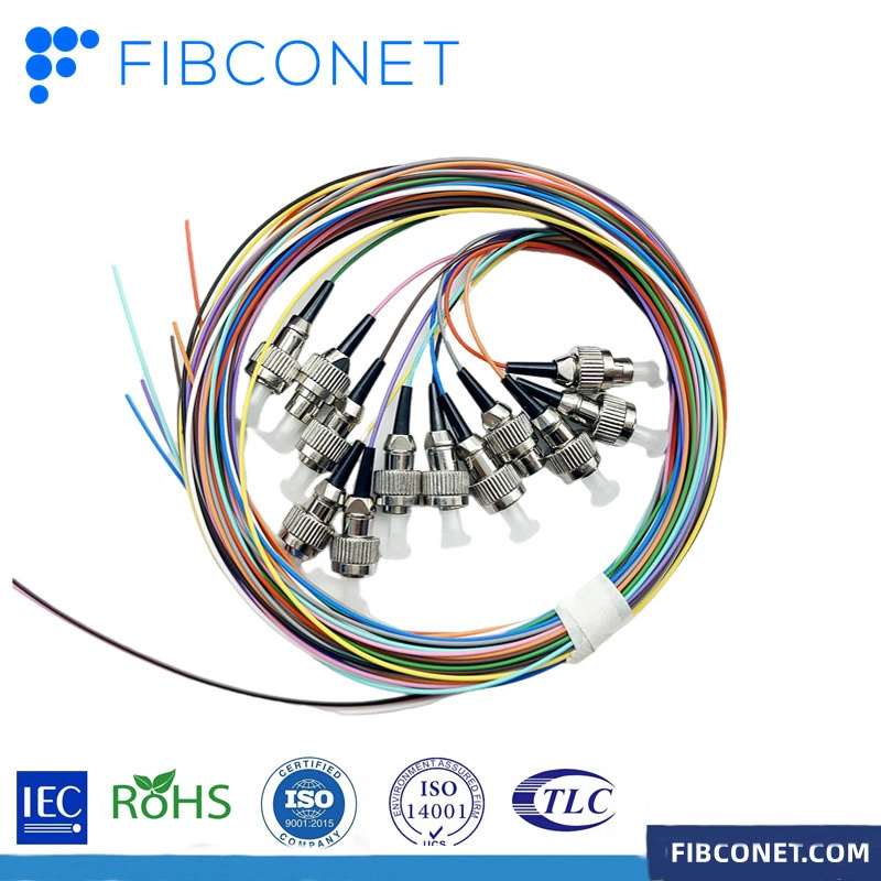 Sc/Upc Sm Fiber Tail with Single Core Multi-Core Fiber Tail Sm Om1 Om2 Om3 Om4 Om5 Fiber Optic Pigtail