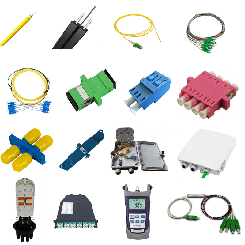 Sc Onsite Assembly Optical Fiber Fast Adapter Connector for Fiber Drop Cable