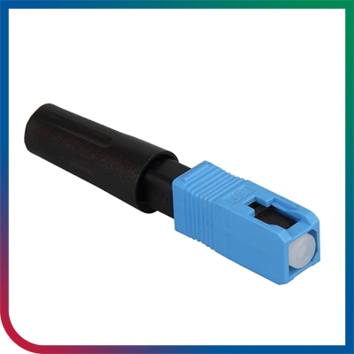 Mechanical Sc APC Sc Upc Fiber Optic Fast Connector Single Mode FTTH Quick Connector