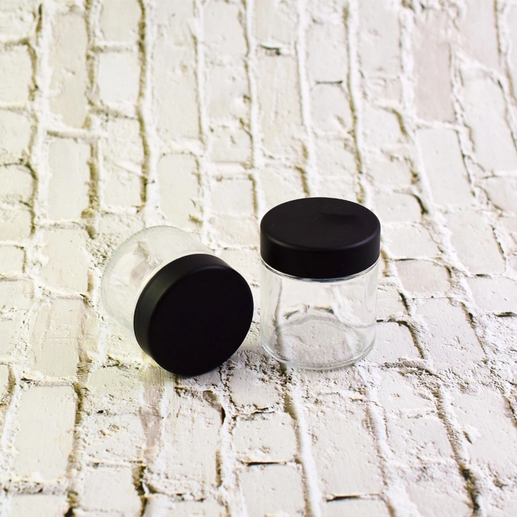 Food & Spice Sturdy Glass Jars Storage 3PCS with Magnifying Lid, 350ml/800ml/1300ml
