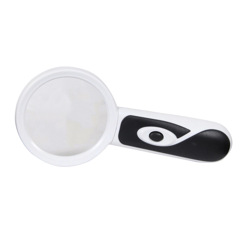 High Quality LED Handheld Magnifier Illuminated Magnifying Glass for Reading