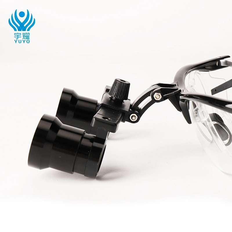 Dental Magnifying Glass with Aluminum Magnesium Frame Dental 2.5X - 3.5X Loupes