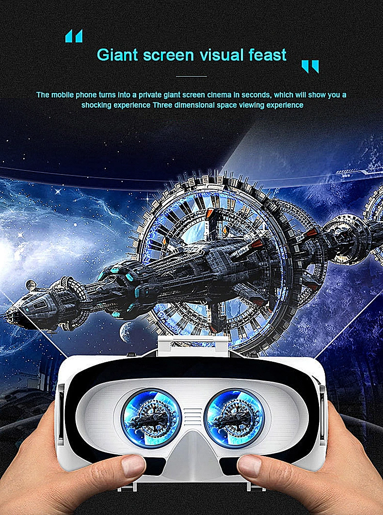Popular Styles in 2023 Virtual Reality Customized All-in-One HD Movies Augmented Reali Smart 3D Vr Glasses