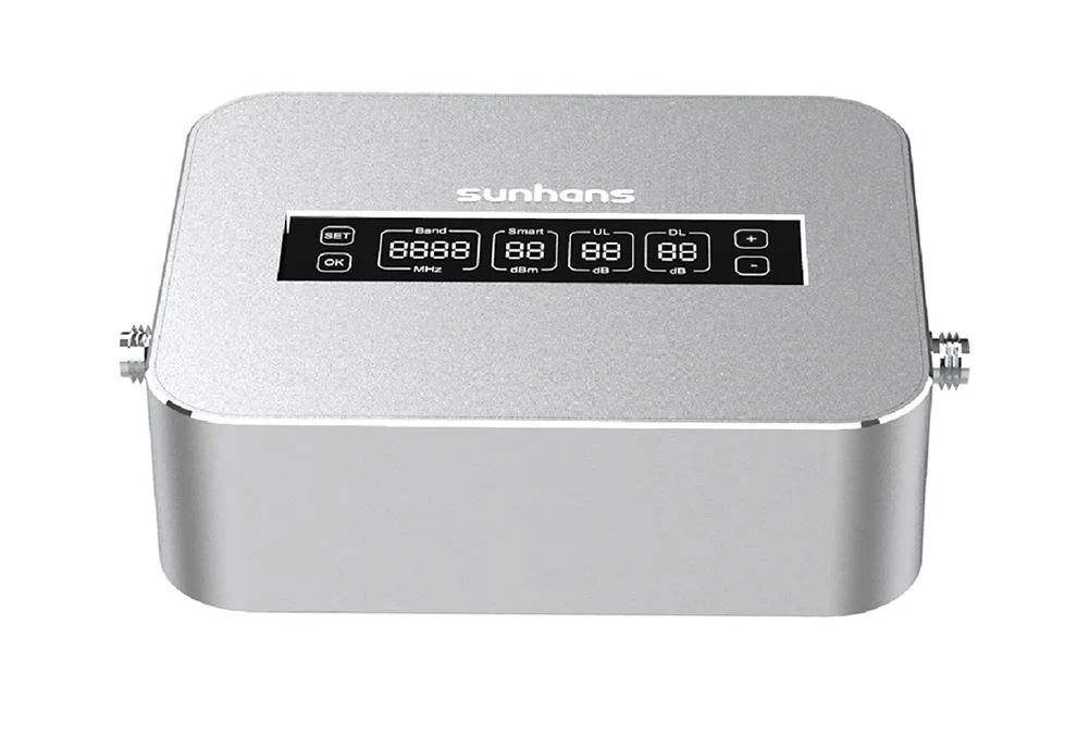 Triband Mobile Phone 900/1800/2100MHz GSM 3G 4G Repeater LTE Network Cellular Amplifier 5g 75dB LCD Screen Mobile Signal Booster