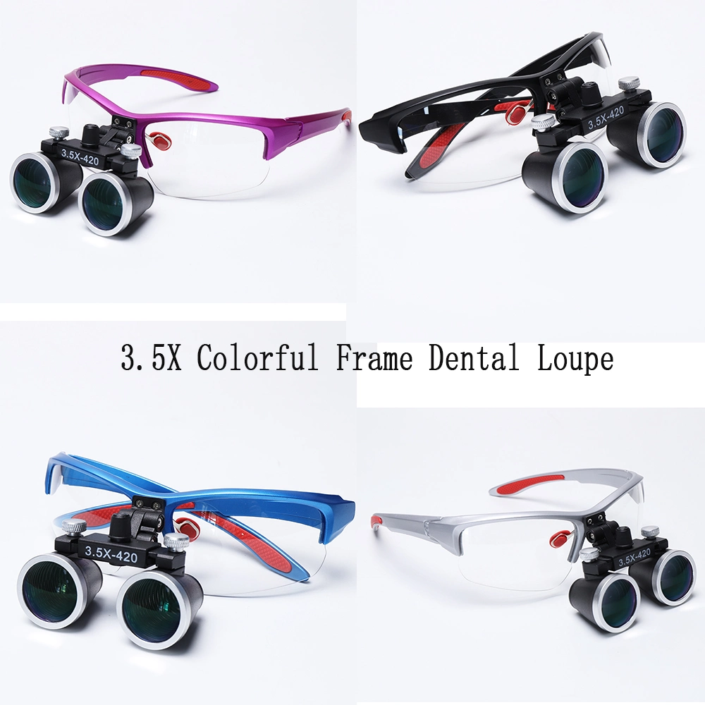 Dental 3.5X Magnifying Loupes Medical Binocular Surgical Magnifying Glass