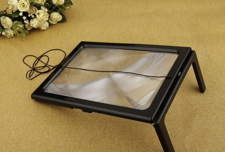 Hands Free Reading Magnifier Desktop Type A4 paper Whole Page