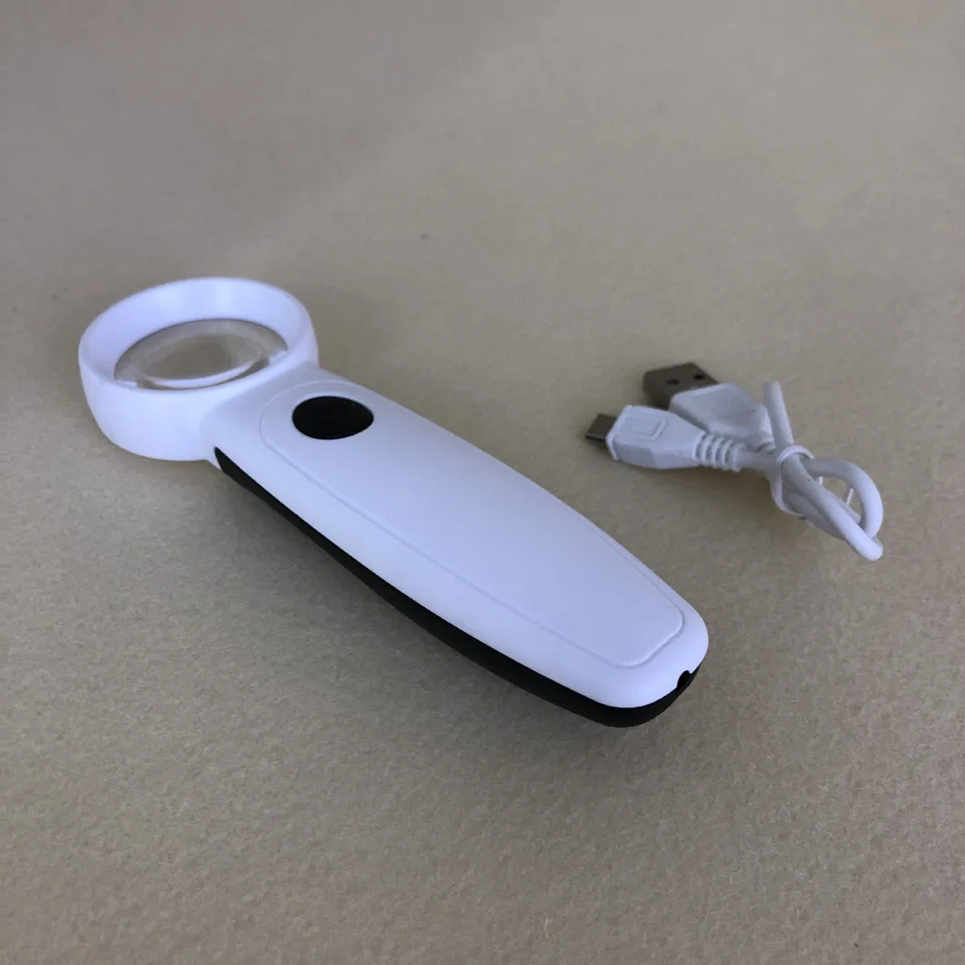 New Handheld Rechargeable Reading Magnifying Glass