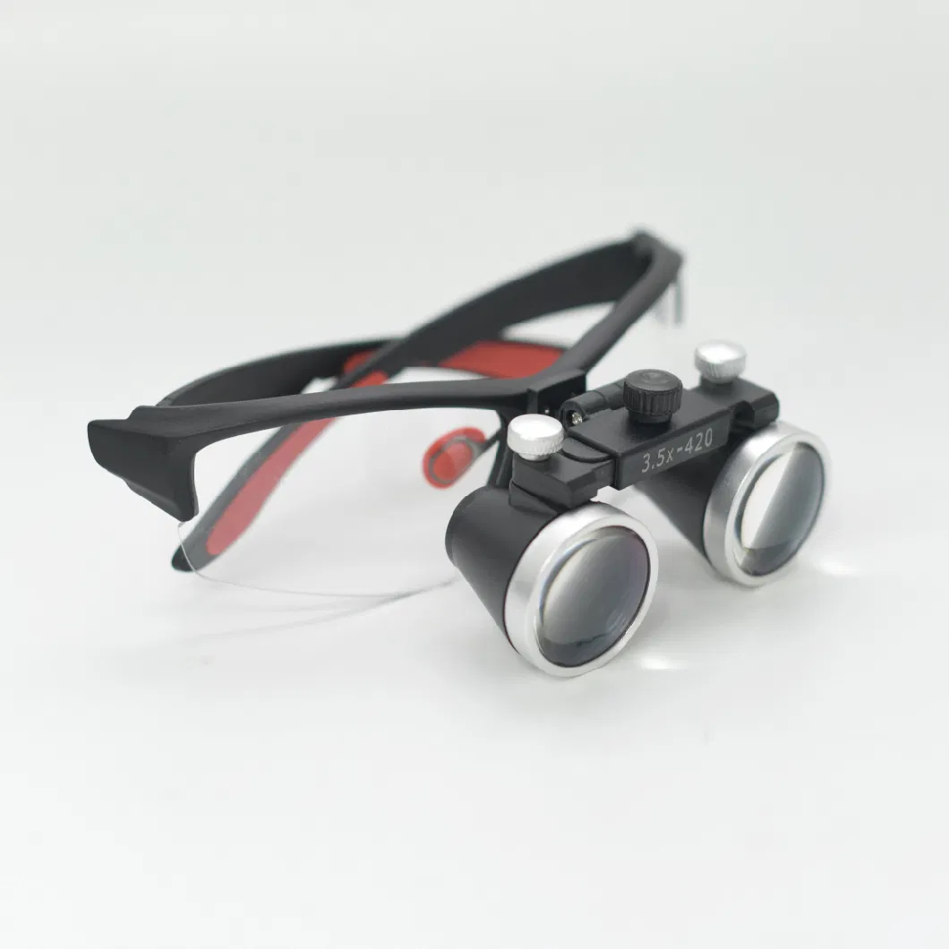 2.5X Wearing Style Binocular Dentist Loupes Magnifier Medical Operation Dental Magnifying Glass