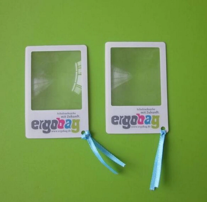 PVC Bookmark Reading Magnifier, Bookmark Magnifier Ruler, PVC Magnifying Glass