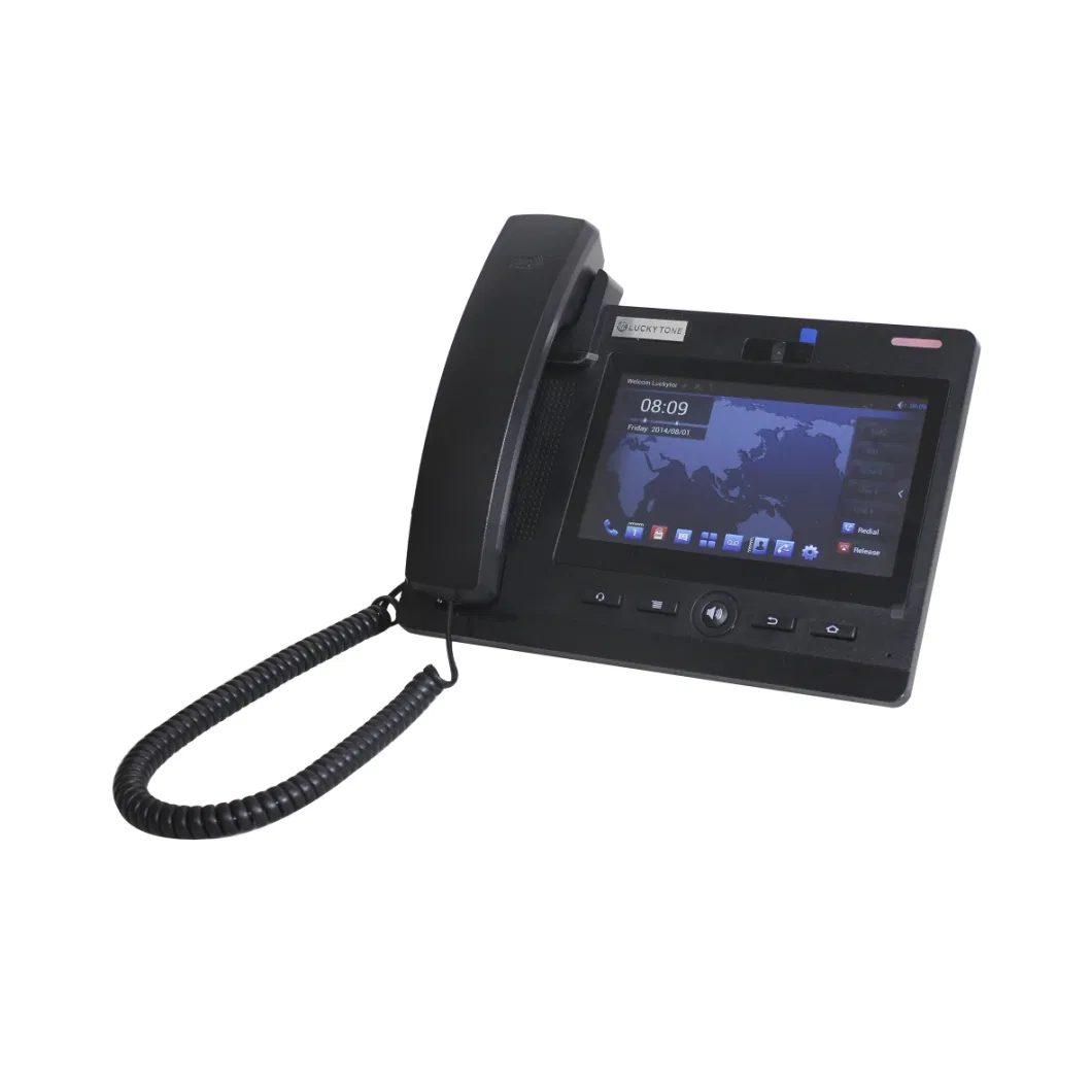 Eco SIP PA System Desktop Smart Video SIP Phone with Android