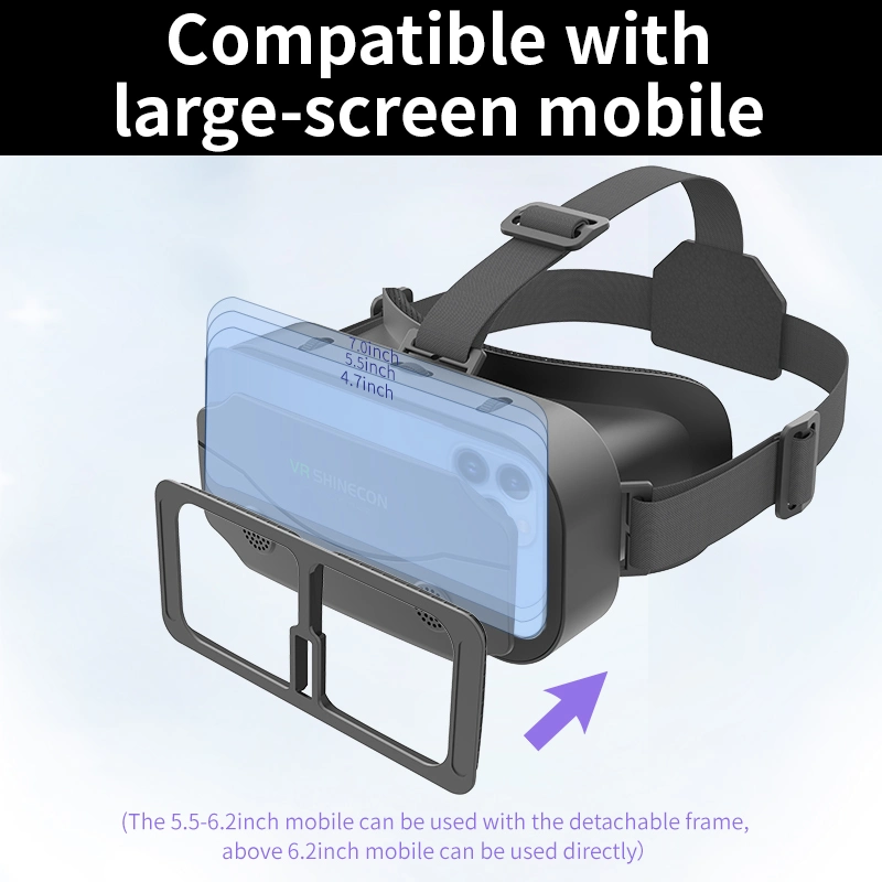 Hot Selling Polarized Virtual Reality Video Gaming Headset Glasses G13 3D Vr Glasses