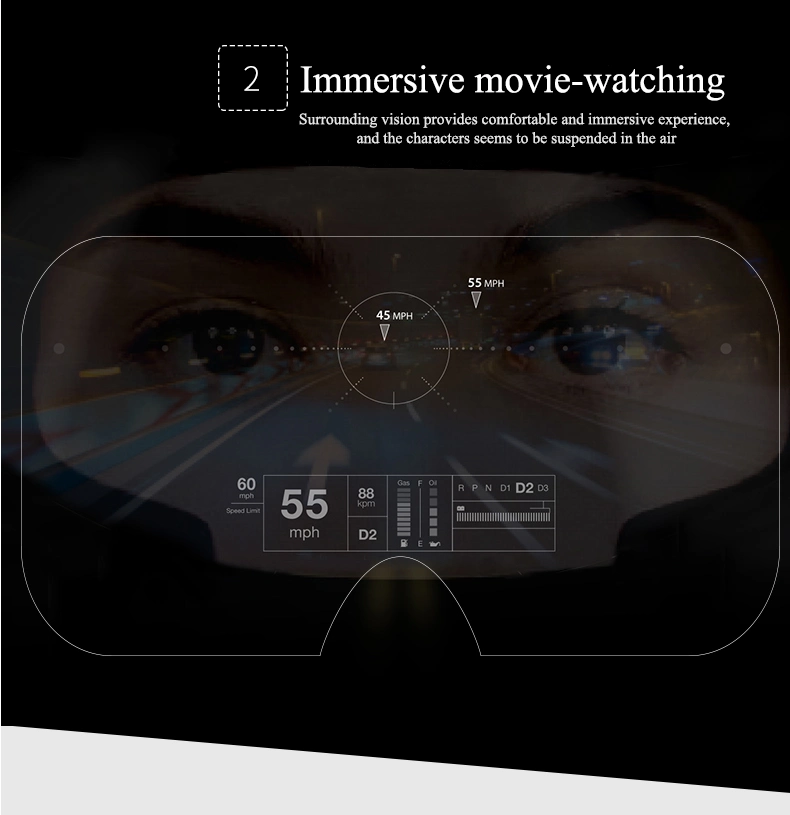 2024 New Product Virtual Reality 3D Video Glasses for Smartphone Android and Ios 3D Glasses